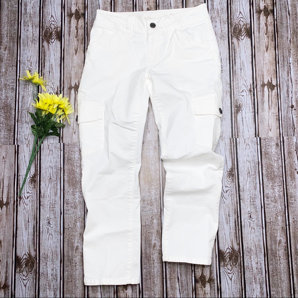 Talbots white Capri pants